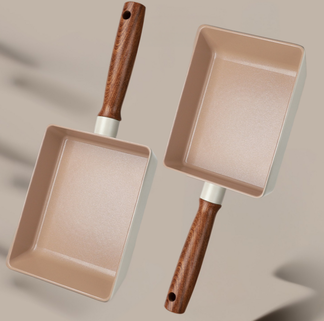 마코다 세라믹 코팅 사각 프라이팬, 1개, 16cm