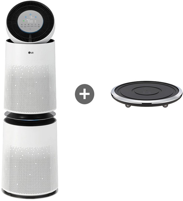 LG 퓨리케어 360 플러스 공기청정기 AS285DWWC+PWH8DBA 무빙휠세트