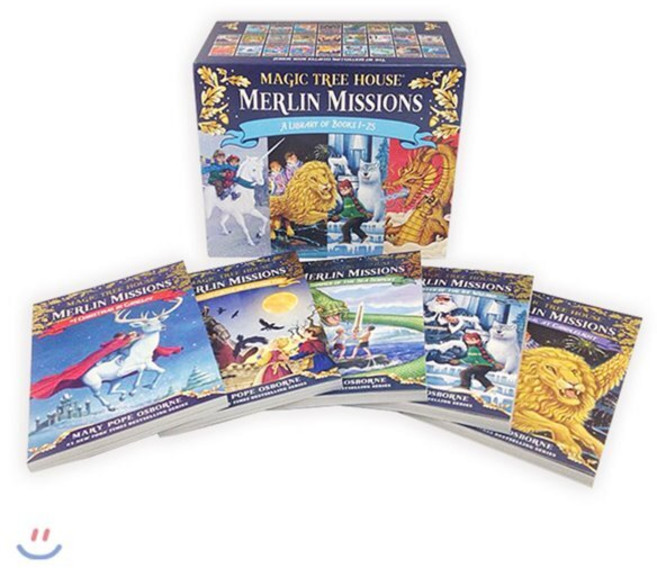 Magic Tree House Merlin Missions Books 1-25 Boxed Set : 매직 트리 하우스 세트, Random House Books for Youn...