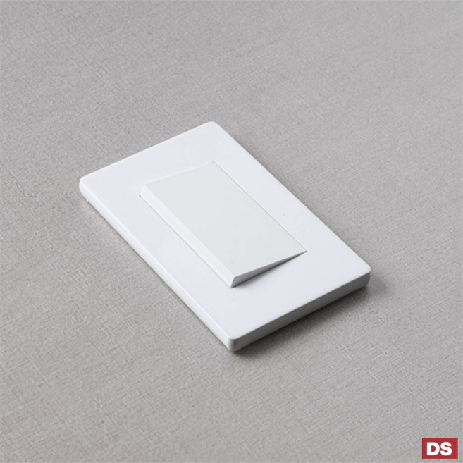 DOSEL 도셀 D2 화이트 매입 노출 1구1로 스위치 조명 전등 스위치, 1개