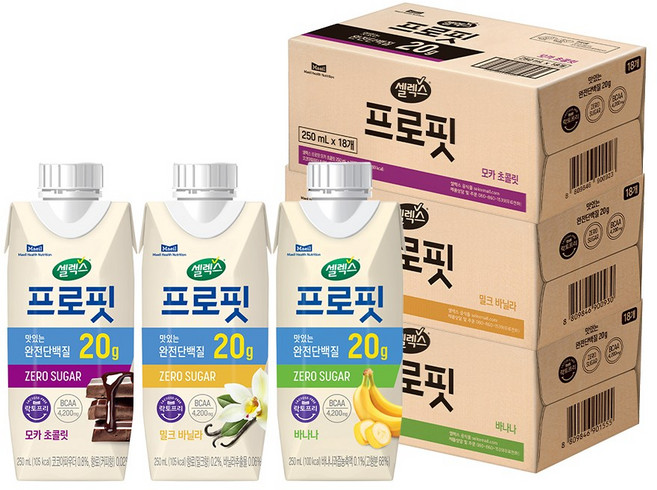 셀렉스 프로핏 완전단백질 기획팩 (3종)