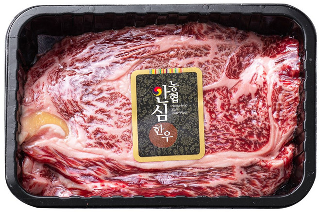 [더싱싱] 1등급 한우 등심 구이용(냉장), 2개, 200g