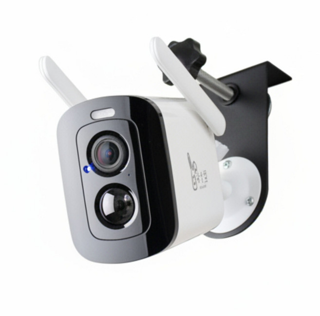 래빗캠 스마트 무선 감시카메라 실시간 현관CCTV, 안전거치대, 1개