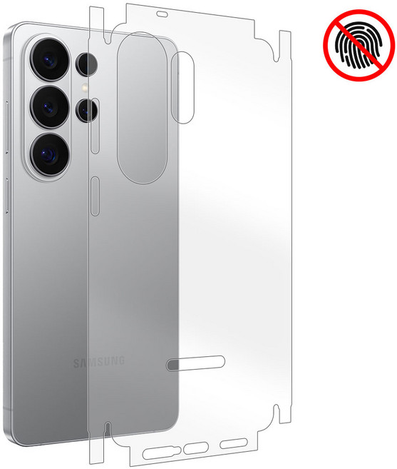 갤럭시 S26 시리즈 측후면 일체형 우레탄 지문방지 보호필름, 1개