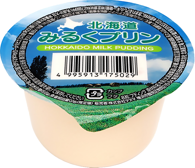 홋카이도 밀크 푸딩, 4개, 100g