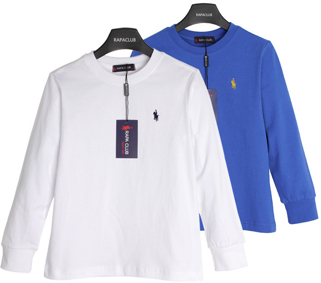 라파클럽 20수 아동/주니어 긴팔 티셔츠(2장 세트)