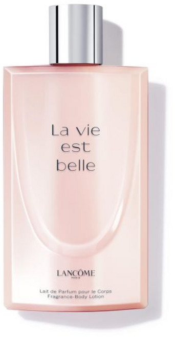 Lancôme​ La Vie Est Belle 향 바디 로션 - 피부를 부드럽게 하고 빛나게 수분을 공급합니다 아이리스 파출리 바닐라 및 방적 설탕 함유 6.7 Fl Oz, 1개