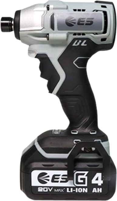ES산업 충전 임팩트 드라이버 임팩 드릴 GR218TBL 배터리2개, 1개