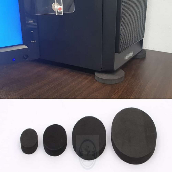 EVA패드 두꺼운 진동방지 미끄럼 소음 충격흡수 가구받침 고무패드, 4cm(4P), 4개