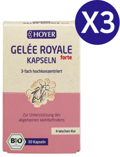 호야 로얄젤리 4주프로그램 캡슐 30정 X3