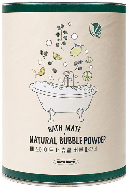 배스메이트 네츄럴 버블 파우더 380g, 없음, 1개