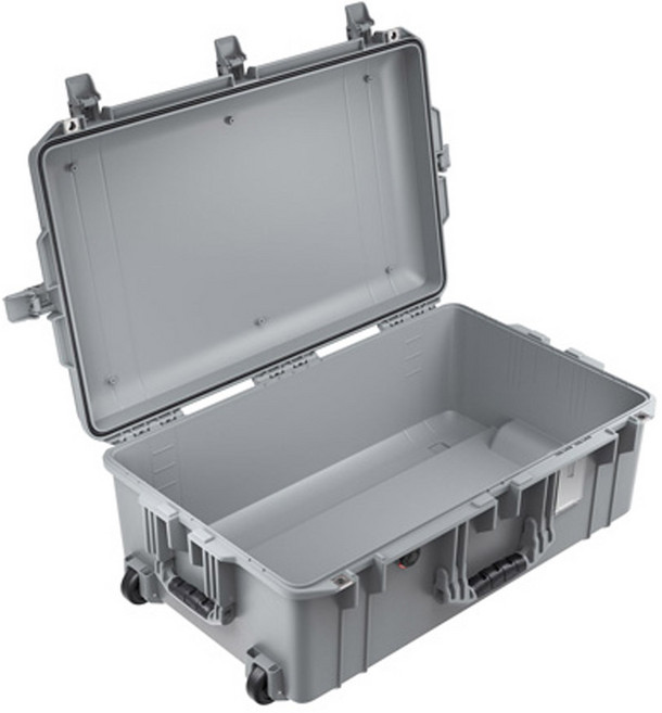 펠리칸 1595NF AIR 하드케이스 (No Foam) 펠리칸케이스 카메라가방, 1개, 펠리칸 1595NF AIR (No Foam)-실버