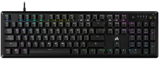 CORSAIR 海盜船 K70 CORE 紅軸機械式鍵盤 中文 英文 有線鍵盤 遊戲鍵盤, 中文版,主商品
