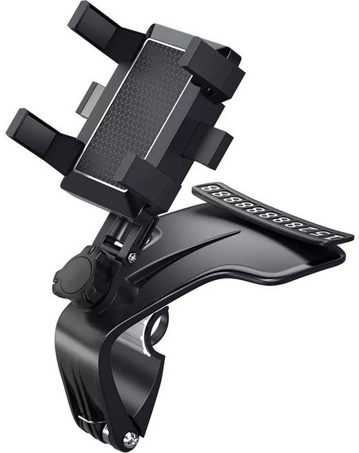 이지윈 초강력 집게형 스마트폰 거치대 겸 주차알림판, 혼합색상, 1개