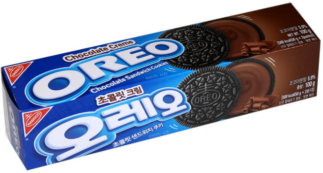 동서식품 오레오 초콜릿크림 100g, 1개