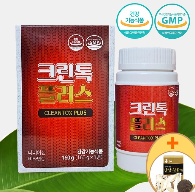 크린톡플러스 천연 식물성 발효 효소 건강기능식품, 160g, 1개 - 쿠팡