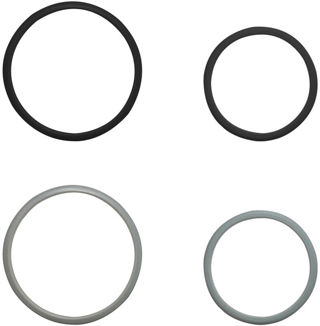 스피릿 청진기 헤드링 부속품, 4.5cm 블랙, 1개