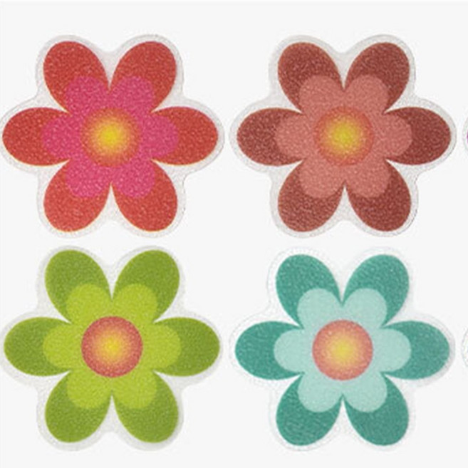 욕실 논슬립스티커 꽃모양 바닥 미끄럼방지시트 20P, 1개