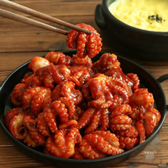 [시즌푸드] 다담은 끝판쭈꾸미 볶음 (=300g) 2개 (=600g) 맛있는 매콤매운맛, 300g