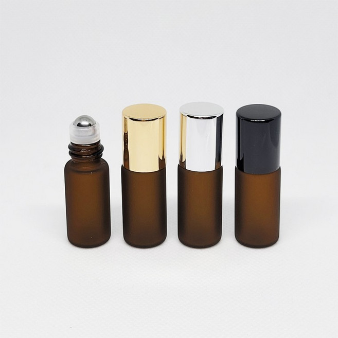 향수 아로마오일 퍼퓸 유리 미니 롤온 공병 3ml, 1개