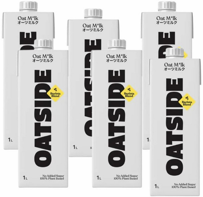 OATSIDE 歐特賽 職人燕麥植物奶 1L, 1個, 6個裝