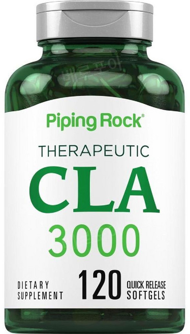 파이핑락 CAL 공액리놀레산 3000mg 120정, 파이핑 록 CLA 3000mg 공액 리놀레산 형, 1개