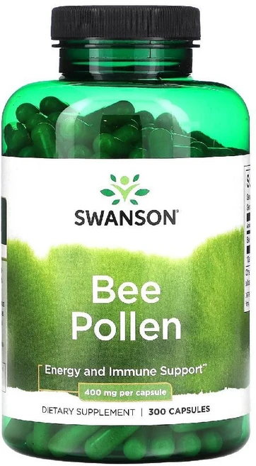 스완슨 비폴렌 400mg 300정 벌화분 화분 BeePollen 화분가루, 1개 - 쿠팡