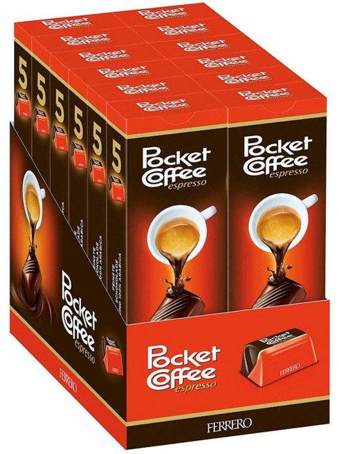 페레로 포켓커피 초콜렛, 62g, 12개