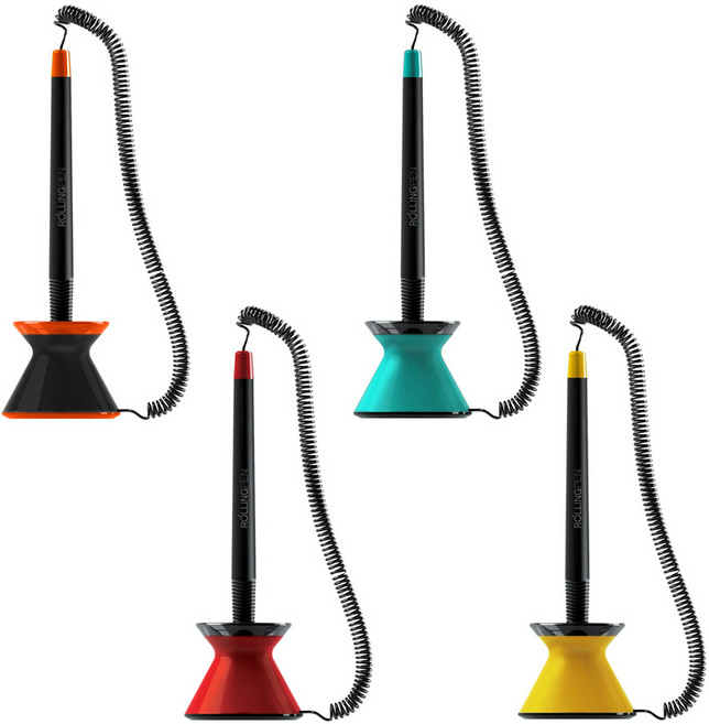 모나미 롤링펜 볼펜 1자루 랜덤, 4개