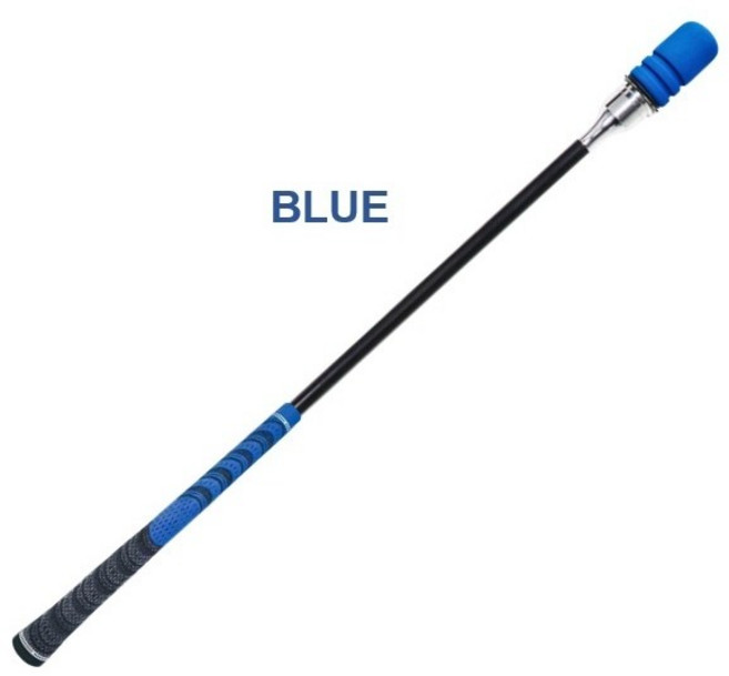 MO EYES 비거리 향상 실내 실외 골프 스윙연습기, HG77-스윙연습기, 1개, blue