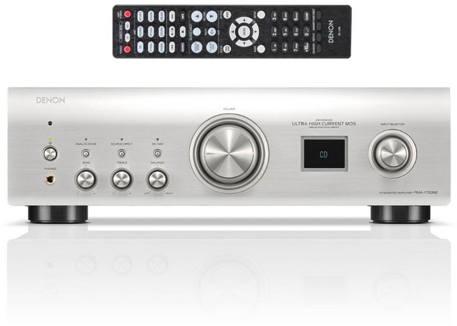 데논 PMA-1700NE 하이파이 고음질 인티앰프 실버