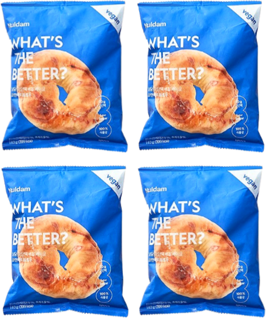 널담 고단백 배꼽베이글 크린베리&호두, 140g, 8개