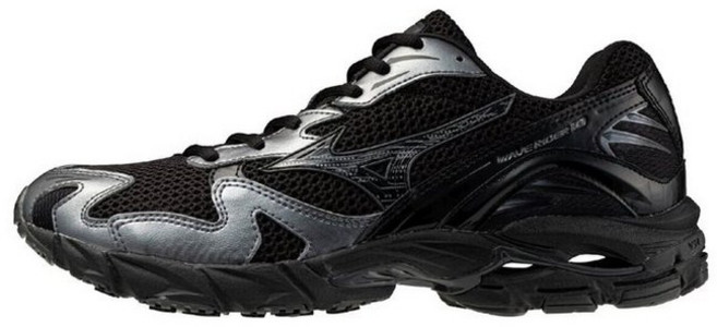 2위 - MIZUNO (공용) 웨이브 라이더 10 - 블랙:블랙 샌드:메탈릭 그레이 / D1GA261601