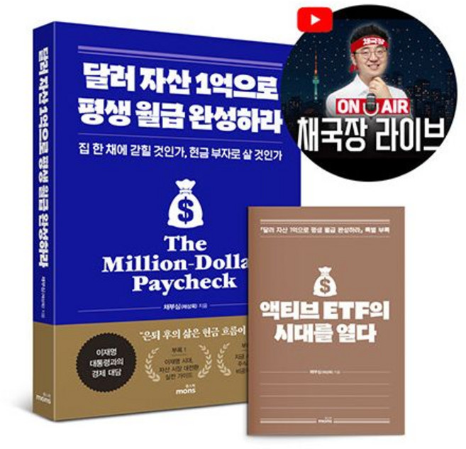 채부심 달러 자산 1억으로 평생 월급 완성하라