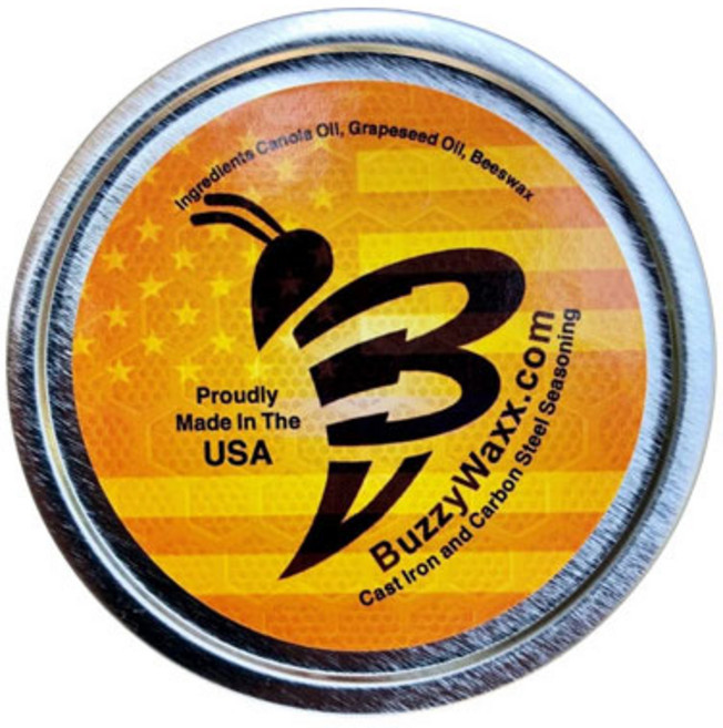 버즈왁스 무쇠팬 주물팬 시즈닝 왁스 크림 캔타입, 1개