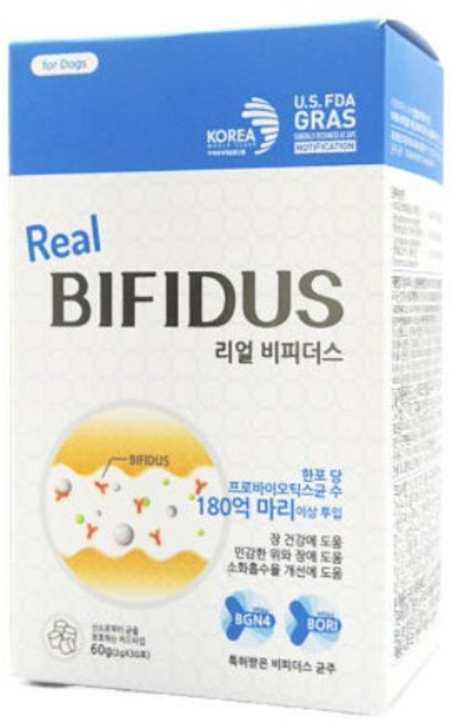 리얼비피더스 강아지 유산균 60g 2gx30포_ 20259786EA, 리얼비피더스 독 30p 2g x 30포 4081698, 30개