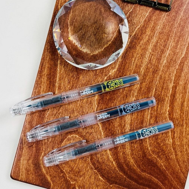 플래티넘 프레피 만년필 특별 한정판 12지신-개띠, 옐로우, 본상품선택