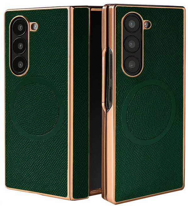 리네시 갤럭시 호환 Z 폴드 힌지보호 자력 맥세이프 커버 케이스