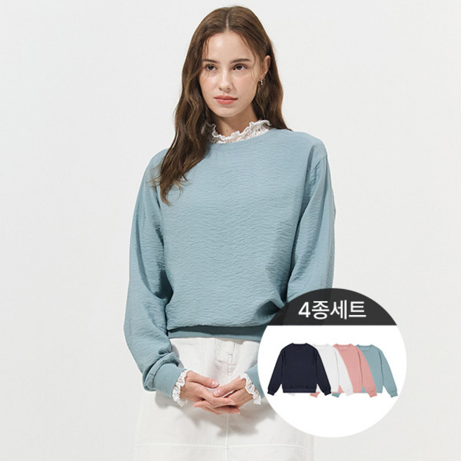 리베레츠 실키맨투맨티셔츠4종세트