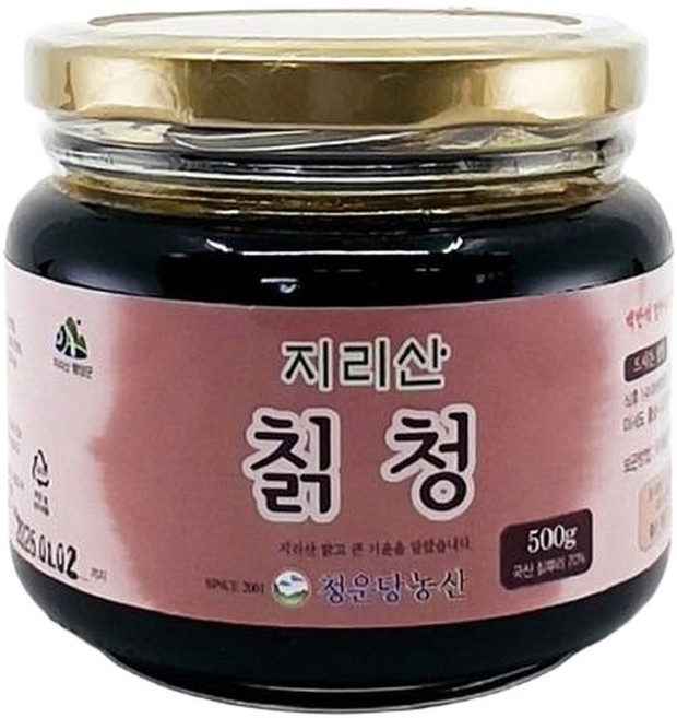 지리산 칡청칡조청 농축액 칡즙 생강 차 원액 칡차 효능, 1개