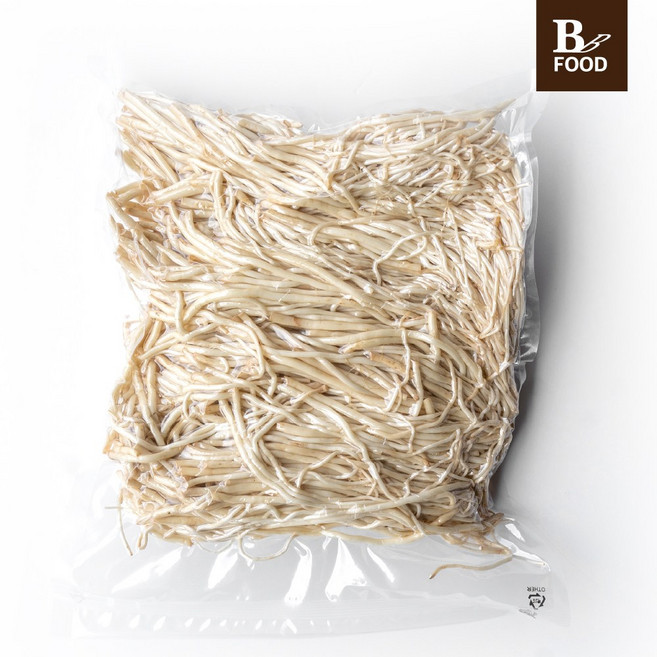 [비비x푸드] 생 세척 삼채 뿌리 채소, 1개, 1kg 진공포장