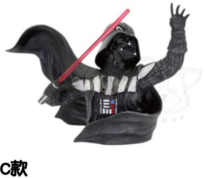 星際大戰轉蛋公仔 達斯·維達, 1個, C款/達斯·維達1H171