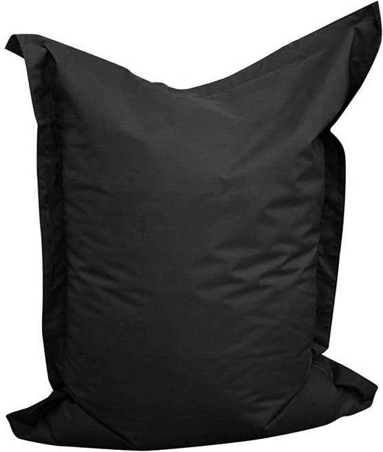 대형 콩 가방 의자 소파 커버 방수 420D 천 레이지 시트 백 성인 부드러운 필러 없음, 140x100cm, 1개