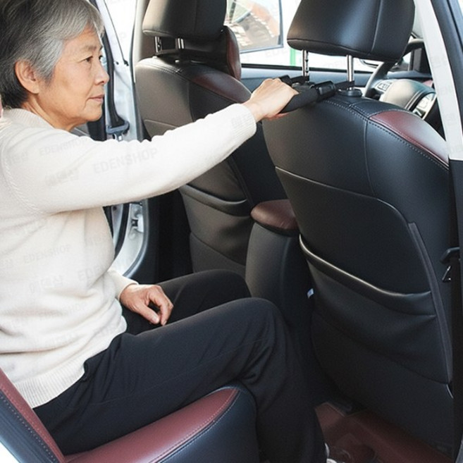 1+1 노인 어린이 임산부 차량 승하차 안전 차량용 헤드레스트 손잡이, 단품