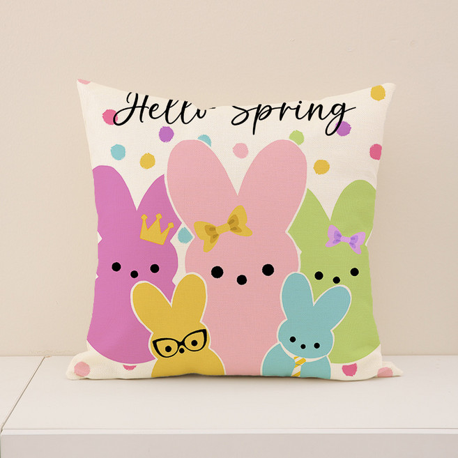 부드러운 힐링 쿠션 거실 소파용 베개 커버, 45*45(베개솜 제외), EP003-1