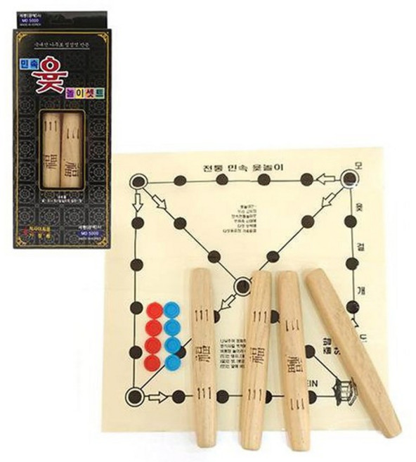 대신전자 민속놀이 윷놀이세트, 혼합 색상, 1개