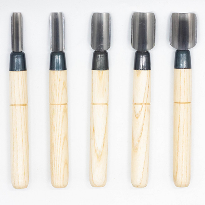 CMCRAFT 가죽용 코너 라운드 커터 5P