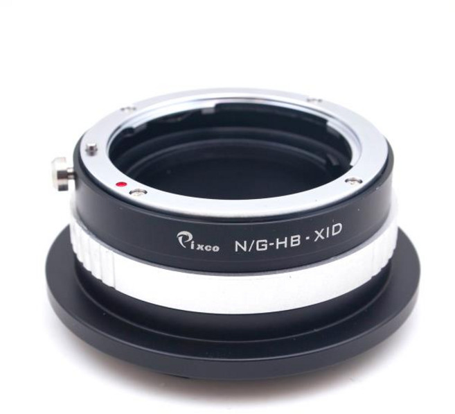 픽스코 니콘 니코르 F 마운트 G 렌즈 HASSELBLAD X1D Ⅱ X1D-50c 카메라 어댑터, 1개, 한개옵션0
