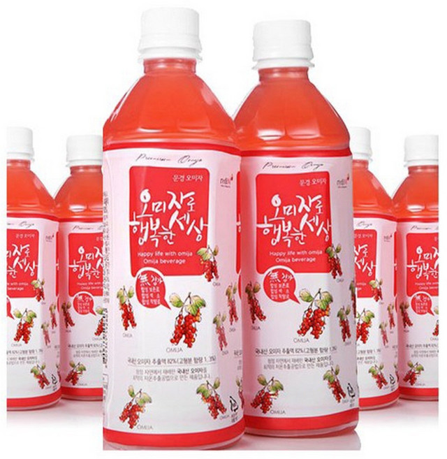 오미자로 행복한 세상 음료 500ml, 20개