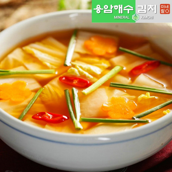 [제주용암해수] 나박김치 (국내산100%), 나박김치 3kg, 3kg, 1개